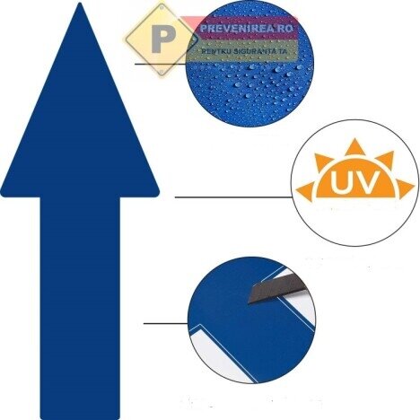Sageti albastre pentru siguranta